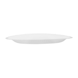 Pappteller Rund “Radial” Weiß Ø18cm 200gr/m² (650 Stück)
