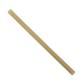 Bio Strohhalme aus Zuckerrohr Ø1,2cm 25cm (1.000 Stück)