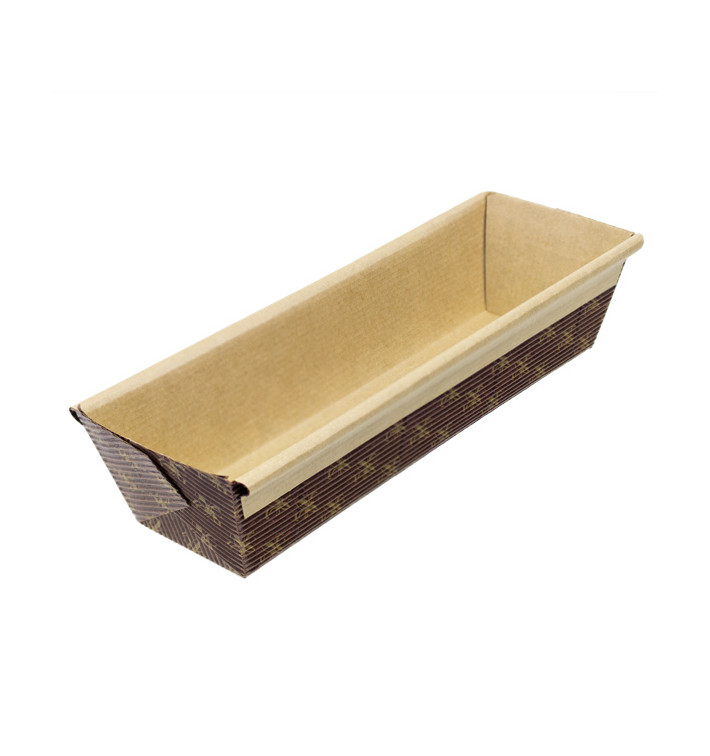 Formen Backen Kraft 18,8x5x4,8 cm (50 Stück) Formen Backen Kraft 18,8x5x4,8 cm (50 Stück)