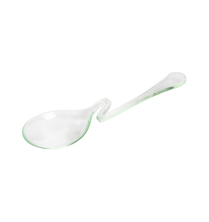 Häppchen-Löffel Flach mit Griff Water Green 8cm (100 Stück) Häppchen-Löffel Flach mit Griff Water Green 8cm (100 Stück)