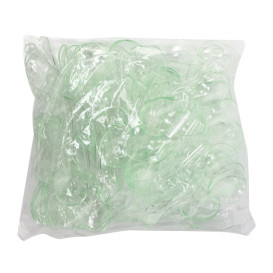 Häppchen-Löffel Flach mit Griff Water Green 8cm (500 Stück)