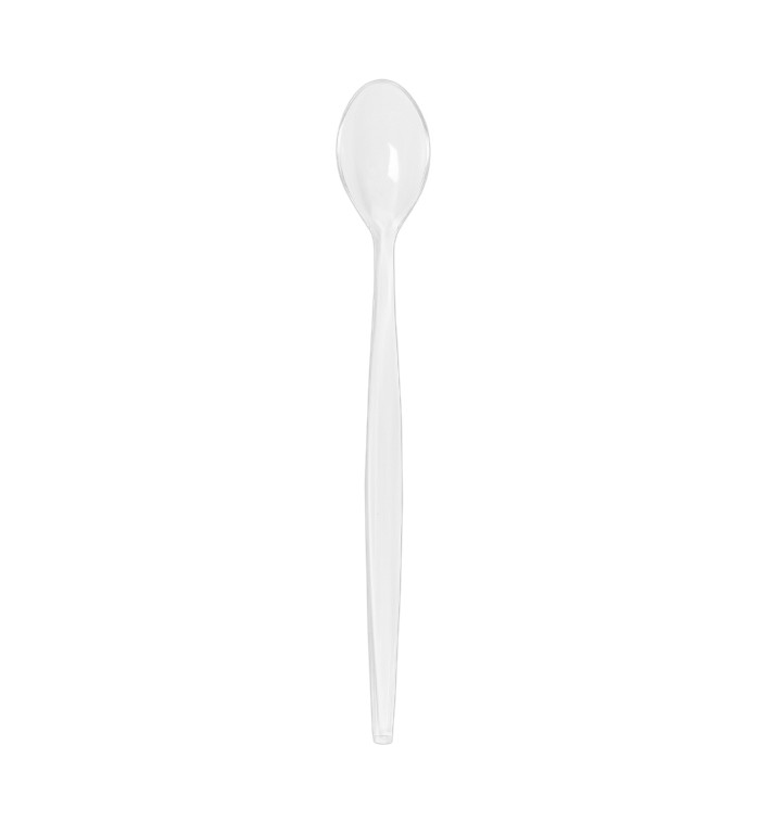 Eislöffel aus PS Transparent 21cm (100 Stück) Eislöffel aus PS Transparent 21cm (100 Stück)