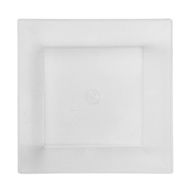 Wiederverwendbares Quadratisches Servierplatten aus PP 6x6cm 35ml (200 Stück)