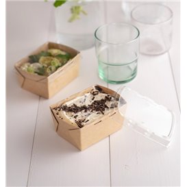 Salatschüssel Deli2Go aus Kraftpapier 125ml 10,8x8,2x3,5cm (125 Stück)