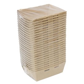 Salatschüssel Deli2Go aus Kraftpapier 125ml 10,8x8,2x3,5cm (125 Stück)