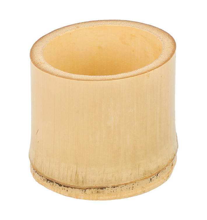 Dessertbecher aus Bambus 5x5x4,5cm (20 Stück) Dessertbecher aus Bambus 5x5x4,5cm (20 Stück)