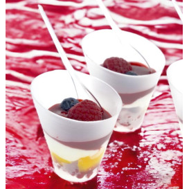 Mehrweg Fingerfood Becher konisch PP 6x3x6,5cm 65ml (200 Stück)