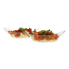 Fingerfood Teller mit Griffen PS 8,4x6,5x2,2cm 30ml (200 Stück)