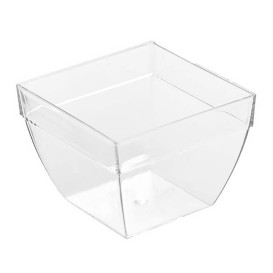 Fingerfood Schale quadrat PS 5,5x3,3x4cm 75ml (200 Stück)