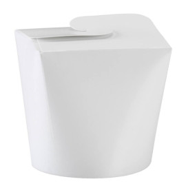 Döner Box aus Papier weiß 800ml (50 Stück)