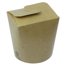 Döner Box aus Papier kraft 529ml (500 Stück)