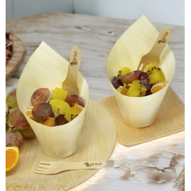 Mini Holzgabel “Soft” 7,5cm (100 Stück)