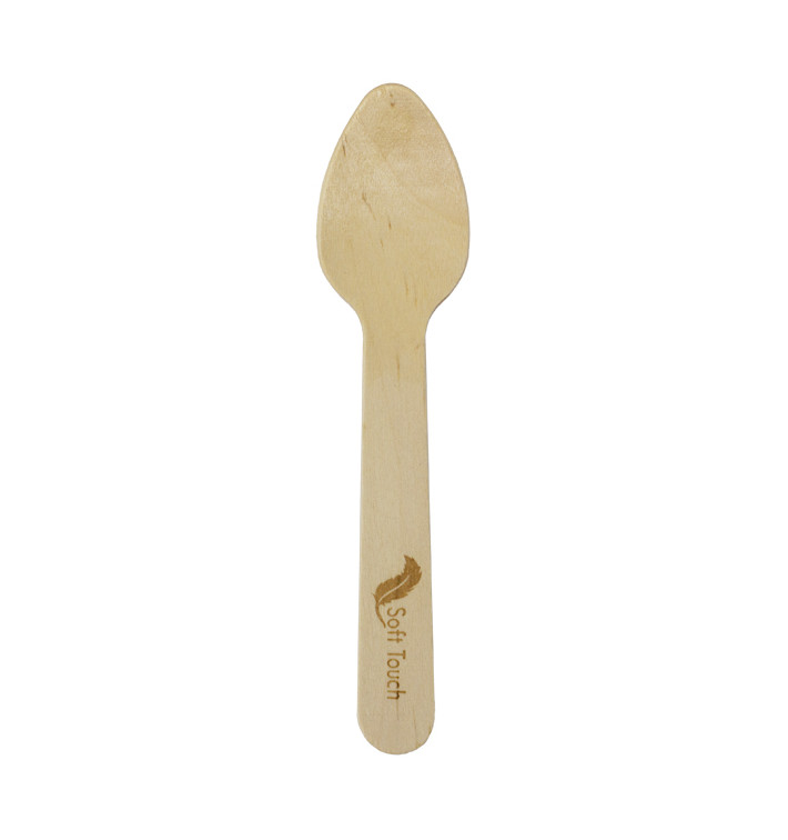 Holzlöffel “Soft” 11cm (100 Stück) Holzlöffel “Soft” 11cm (100 Stück)