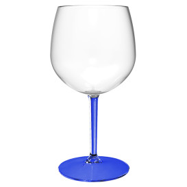 Kelchglas Balloon Mehrweg Durable aus TT Fuß Blau 580ml (1 Stück)