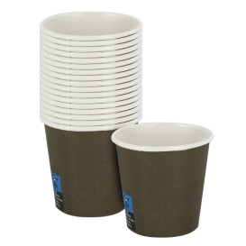 Bio Kaffeebecher To Go Braun 4Oz/120ml Ø6,2cm (3.000 Stück)