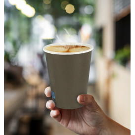 Kaffeebecher Braun 14Oz/420ml Ø9,0cm (50 Stück)