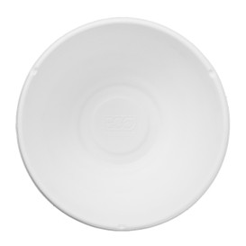 Schüssel Zuckerrohr Bagasse Weiß 1360ml (50 Stück)