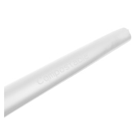Bio-Löffel Wiederverwendbar aus CPLA Weiß 16,5cm (100 Stück)