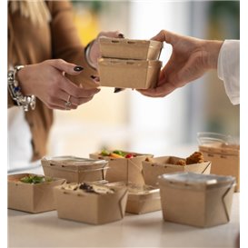 Mehrweg Fingerfood Schale tief PP 6x6x3,5cm 75ml (25 Stück)