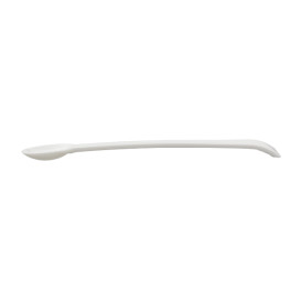 Rührstäbchen Wiederverwendbar aus CPLA Weiß 13cm (100 Stück)