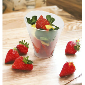 Mehrweg Fingerfood Becher konisch PP 6x3x6,5cm 65ml (200 Stück)
