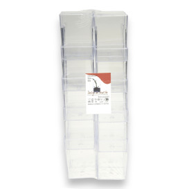 Fingerfood Becher kubisch PS 3,8x3,5x5,2cm 50ml (20 Stück)