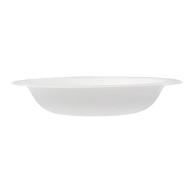 Fingerfood Zuckerrohrschale weiß 120ml Ø11,2cm (50 Stück)