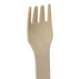 Mini Holzgabel “Soft” 7,5cm (100 Stück)
