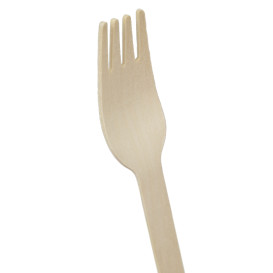 Holzgabel Ummantelter 16cm (50 Stück)