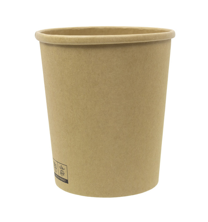 Kraft Pappbecher 1.000ml Ø11,6cm (25 Stück) Kraft Pappbecher 1.000ml Ø11,6cm (25 Stück)
