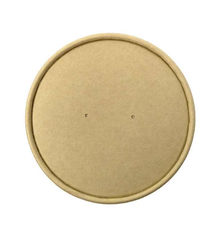 Kraftkarton-Deckel für Ø11,6cm Kraft Pappbecher (25 Stück) Kraftkarton-Deckel für Ø11,6cm Kraft Pappbecher (25 Stück)