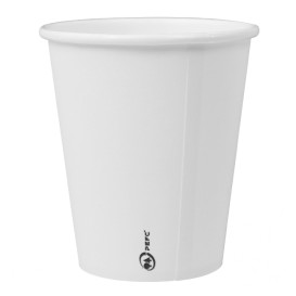 Pappbecher Weiß 8Oz/290ml Ø9,0cm (20 Stück)
