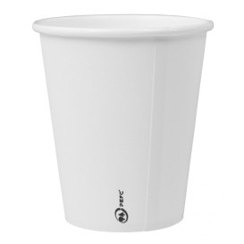 Pappbecher Weiß 8Oz/290ml Ø9,0cm (240 Stück)