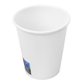 Pappbecher Weiß 8Oz/290ml Ø9,0cm (240 Stück)