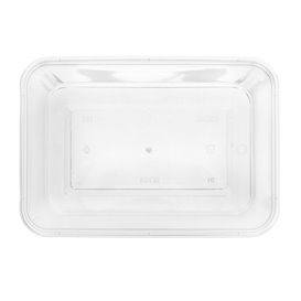 Behälter Rechteckig aus PP Transparent mit Deckel 650ml 17,3x11,9cm (500 Stück)