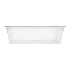 Behälter Rechteckig aus PP Transparent mit Deckel 650ml 17,3x11,9cm (500 Stück)