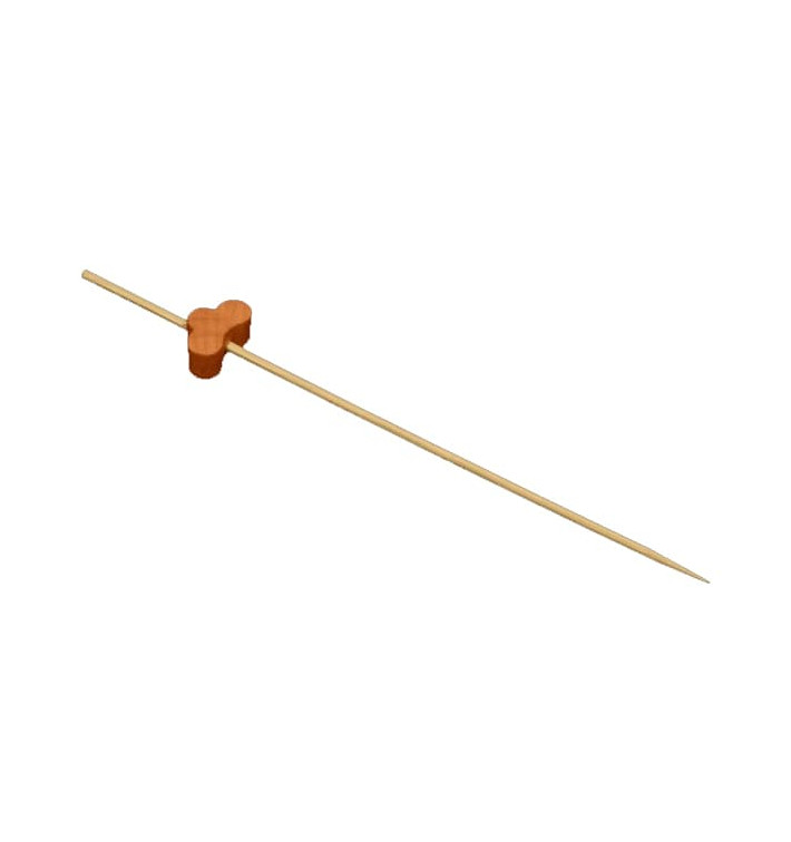 Holzspieße dekoriert mit "Wolke" 120mm Holzspieße dekoriert mit "Wolke" 120mm