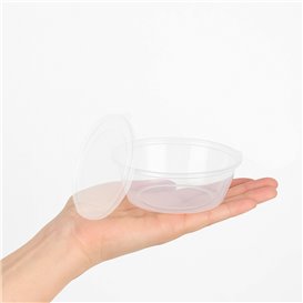 Dressingbecher mit Klappdeckel aus PP 6OZ/180ml (100 Stück)
