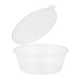 Dressingbecher mit Klappdeckel aus PP 6OZ/180ml (100 Stück)
