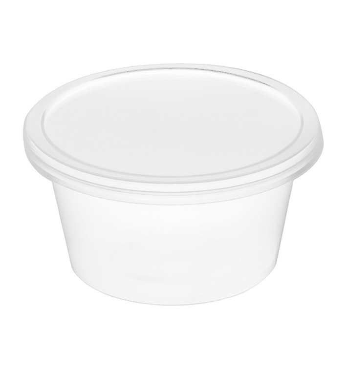 Dressingbecher mit Deckel Transparent aus PP 4Oz/120ml (100 Stück) Dressingbecher mit Deckel Transparent aus PP 4Oz/120ml (100 Stück)
