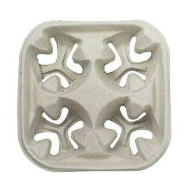 Becherhalter für 4 Becher grau (20 Stück)