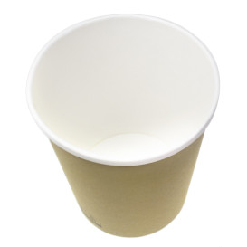 Kraft Pappbecher mit weißem Rand 1.000ml Ø11,7cm (500 Stück)