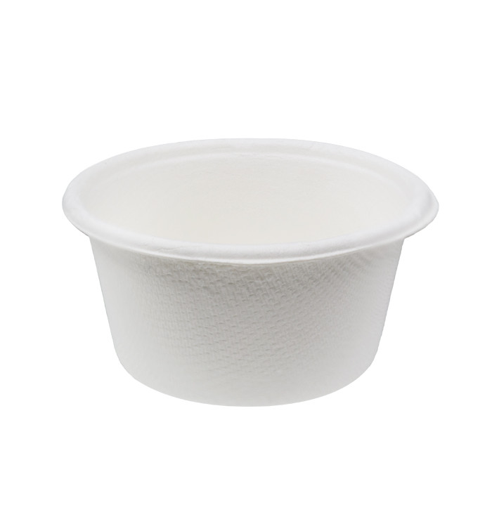 So?enbecher aus Zuckerrohr Weiß Ø6,2cm 60ml (2500 Stück) So?enbecher aus Zuckerrohr Weiß Ø6,2cm 60ml (2500 Stück)