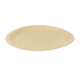 Pappteller Rund Anti-Fett Kraft Ø26cm 245g/m² (50 Stück)