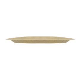 Pappteller Rund Anti-Fett Kraft Ø26cm 245g/m² (50 Stück)