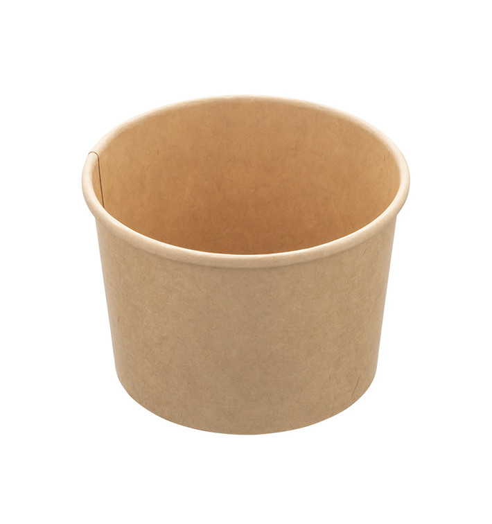 Dessertbecher aus Kraftkarton 250ml Ø9,0cm (500 Stück) Dessertbecher aus Kraftkarton 250ml Ø9,0cm (500 Stück)