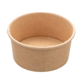Suppenbecher aus Kraftkarton Multi-Food 370ml Ø11,5cm (50 Stück)