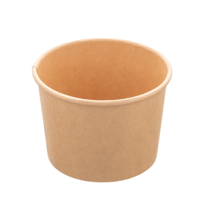 Suppenbecher aus Kraftkarton Multi-Food 550ml Ø11,5cm (50 Stück) Suppenbecher aus Kraftkarton Multi-Food 550ml Ø11,5cm (50 Stück)