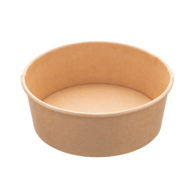 Salatschüssel aus Kraftkarton 750ml Ø15,0cm (300 Stück)