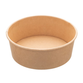 Salatschüssel aus Kraftkarton 1.000ml Ø16,6cm (50 Stück)